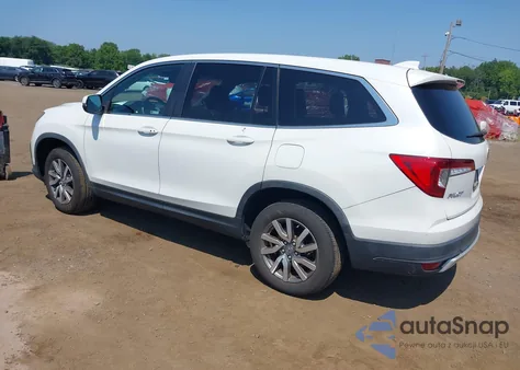 2020 Honda Pilot Awd Ex-L W/Navi from USA, damaged, VIN 5FNYF6H45LB007883